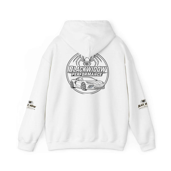 Hoodie — "Game Day Babe" Graphic Hooded Sweatshirt (Black Widow Performance)