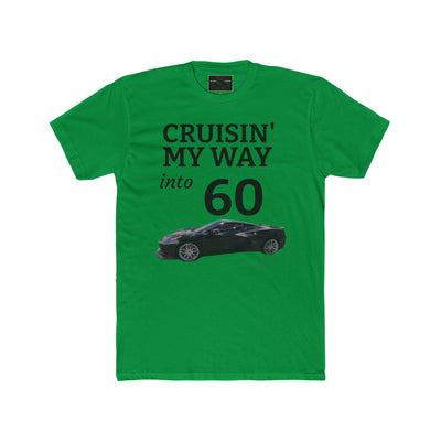 Black Widow Corvette C8 60th birthday lightweight tee with classic crew neckline and durable print