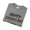 Black Widow Corvette C8 dad T-shirt with sleek car silhouette design on soft garment-dyed cotton
