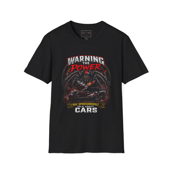 Unleash The Power Spider T-Shirt Warning