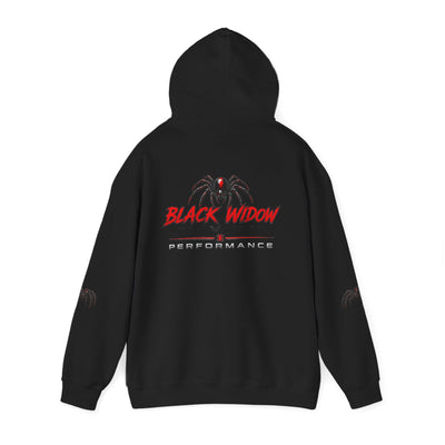 Black Widow Monster Hoodie — Graphic Spider Performance Sweatshirt