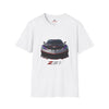 Black Widow Performance Corvette Z51 T-shirt in black with subtle Corvette motif and breathable cotton fabric