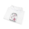 Halloween Ghost Hoodie — "October Pink Boo Crew" Graphic Pullover
