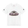 Black Widow Mardi Gras Tee — Vintage Spider Performance Graphic T-Shirt