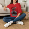 Black Widow Performance Venom in Motion Corvette tee with racing spider graphic on black cotton shirt