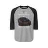Easily Distracted by Cool Cars Raglan Shirt
