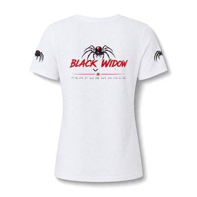 Checking Under The Hood Tee — Women's V-Neck Cat & Sports Car Graphic