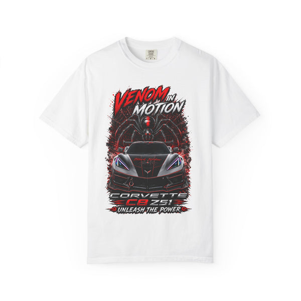 Venom in Motion Corvette Car Tee