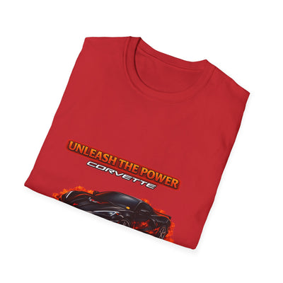 Black Widow Racing T-Shirt — "Unleash The Power" Graphic Tee