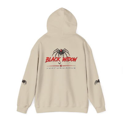 Black Widow Monster Hoodie — Graphic Spider Performance Sweatshirt