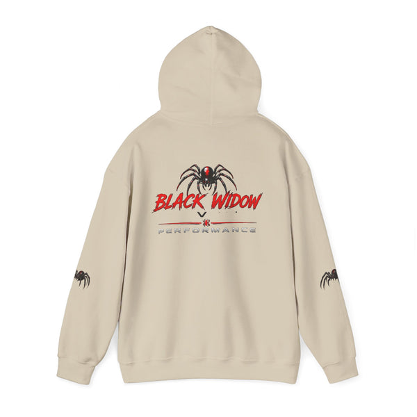 Black Widow Monster Hoodie — Graphic Spider Performance Sweatshirt