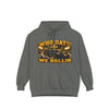 Who Dat!! We Rollin Hoodie - Football Fan Pullover