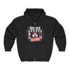 Zip Hoodie — 'No Ice Closed' Graphic