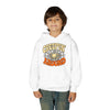 Youth Hoodie – "Creepin' Around" Halloween Spider Skull Design