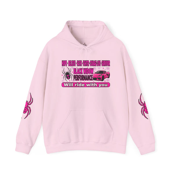 Hoodie — Pink Spider Racing Design