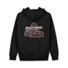 Hoodie - "Roadster" Halloween Graphic Pullover with Black Widow Performance Racing Back