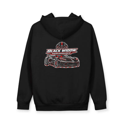 Hoodie - "Roadster" Halloween Graphic Pullover with Black Widow Performance Racing Back