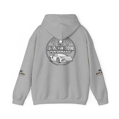 Hoodie — "Game Day Babe" Graphic Hooded Sweatshirt (Black Widow Performance)