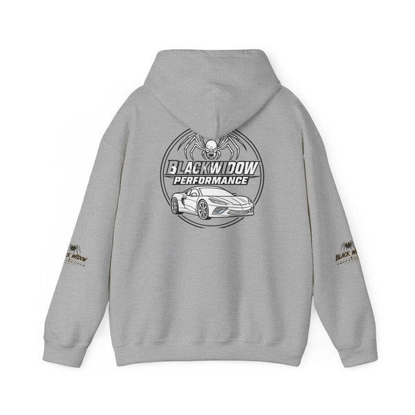 Hoodie — "Game Day Babe" Graphic Hooded Sweatshirt (Black Widow Performance)