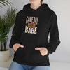 Hoodie — "Game Day Babe" Graphic Hooded Sweatshirt (Black Widow Performance)