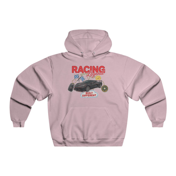 Racing Hoodie – Pullover with Sports Car Graphic