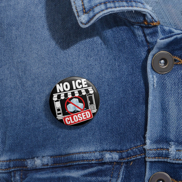 Custom Pin Buttons metal lightweight durable with safety pin backing and glossy finish