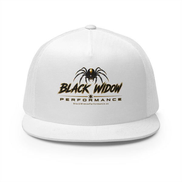 Trucker Cap – Retro Spider Logo Mesh Snapback