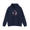 Halloween Ghost Hoodie — "October Pink Boo Crew" Graphic Pullover
