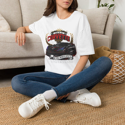 Corvette Graphic T‑Shirt — "It's a Corvette Thing" Retro Car Tee