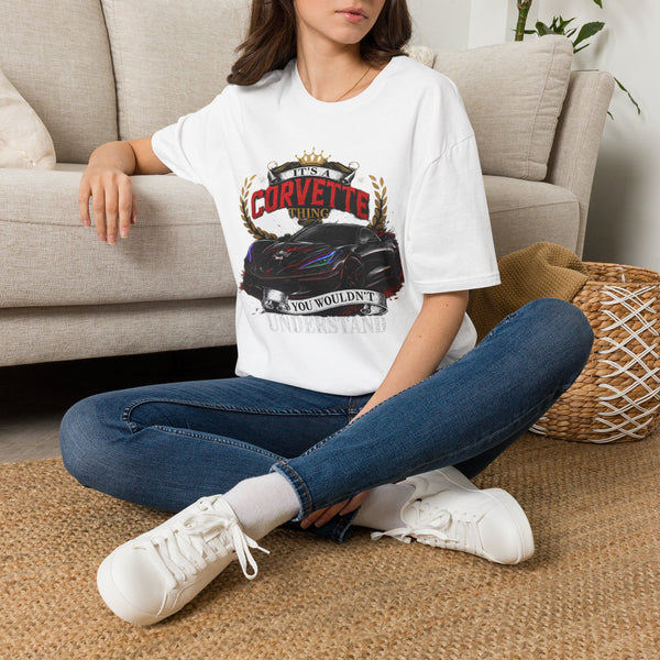 Corvette Graphic T‑Shirt — "It's a Corvette Thing" Retro Car Tee