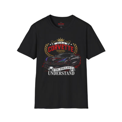 Corvette Graphic T‑Shirt — "It's a Corvette Thing" Retro Car Tee
