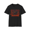 Black Widow Spider T-Shirt — "Unleash the Power" Graphic Tee