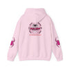 Black Widow Performance Hoodie — Pink Spider Racing Design