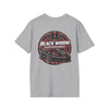 Black Widow Performance Corvette Z51 T-shirt with black-centered design and subtle Corvette motif