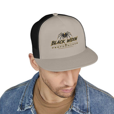 Trucker Cap – Retro Spider Logo Mesh Snapback