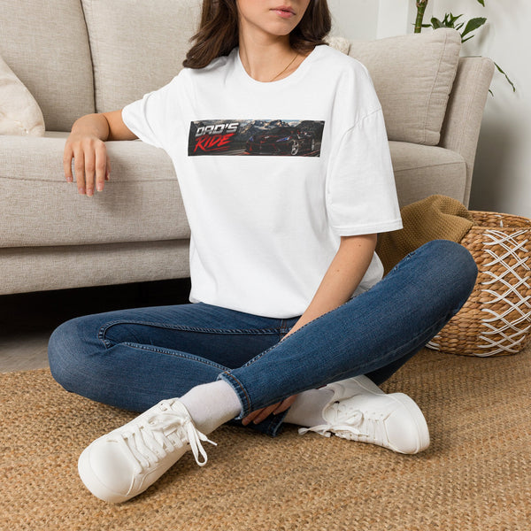 Dad's Ride T‑Shirt — Vintage Muscle Car Graphic Tee for Car Dads