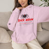 Black Widow Racing Hoodie — Spider Logo Performance Pullover