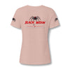 Checking Under The Hood Tee — Women's V-Neck Cat & Sports Car Graphic