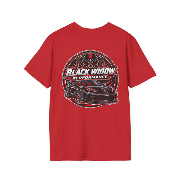 Black Widow Performance Corvette Z51 black t-shirt with Corvette motif