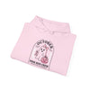 Halloween Ghost Hoodie — "October Pink Boo Crew" Graphic Pullover