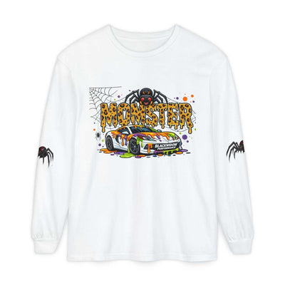 'Momster' Racing Long Sleeve Tee