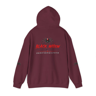 Black Widow Monster Hoodie — Graphic Spider Performance Sweatshirt