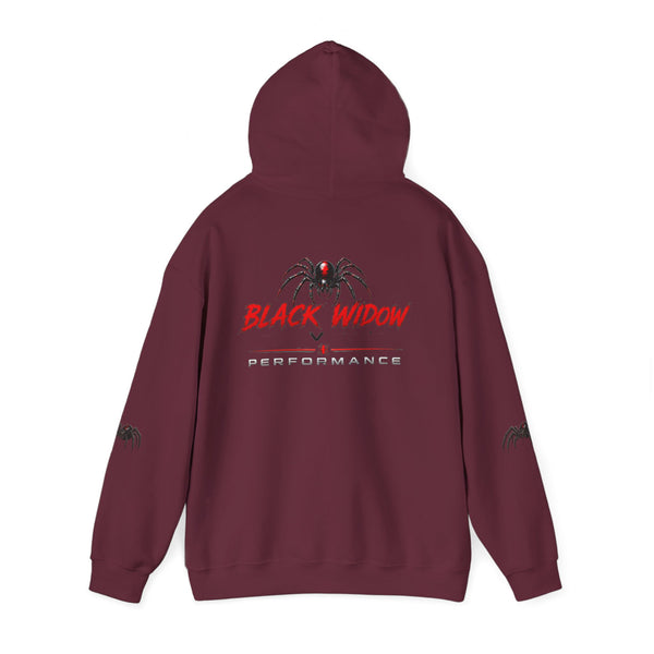 Black Widow Monster Hoodie — Graphic Spider Performance Sweatshirt