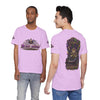 Black Widow Mardi Gras Tee — Vintage Spider Performance Graphic T-Shirt