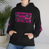 Black Widow Performance Hoodie — Pink Spider Racing Design