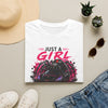Just A Girl Who Loves Cars T-Shirt — Racing Spider Graphic Tee