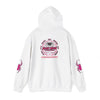 Black Widow Performance Hoodie — Pink Spider Racing Design