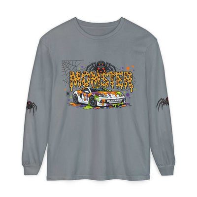 'Momster' Racing Long Sleeve Tee