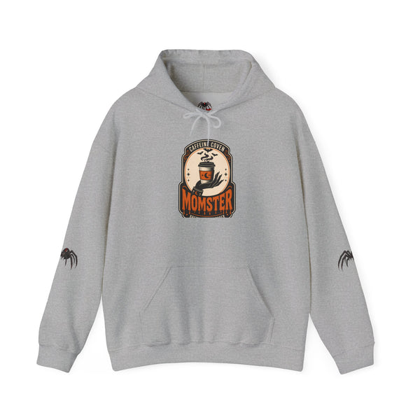 Black Widow Monster Hoodie — Graphic Spider Performance Sweatshirt
