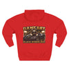 Black Widow Performance Hoodie medium-heavy fleece pullover with adjustable hood and kangaroo pocket for motorsport fans